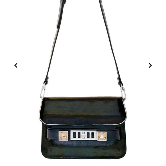 Proenza Schouler PS11 Classic Shoulder Bag – Iridescent Patent Leather - Picture 7 of 8
